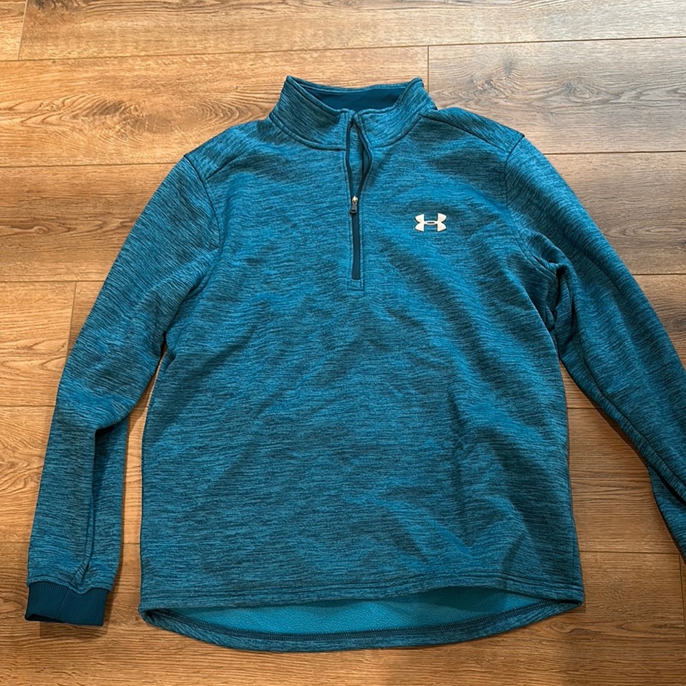 Under Armour Blue Quarter-Zip Pullover